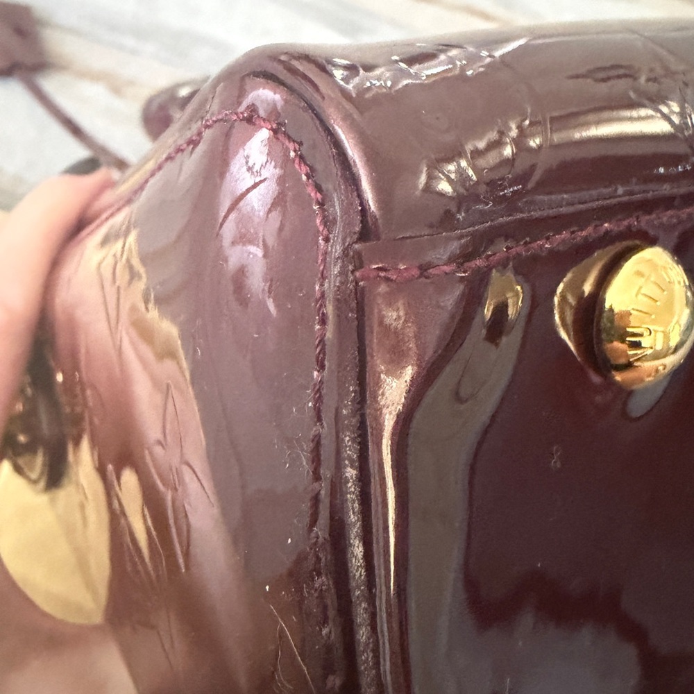 Louis Vuitton Melrose patent leather bag - Picture 6 of 11